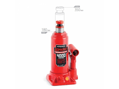 Домкрат гидравлический 4т.(высота подъёма 350мм) AUTOPROFI