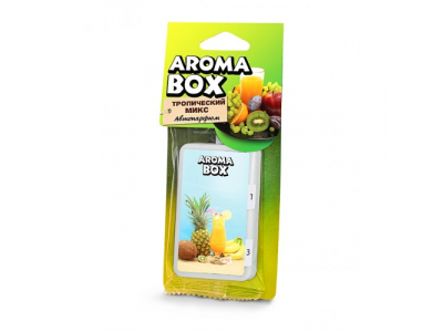 Ароматизатор FOUETTE "Aroma Box" подвесной "Тропический микс" B-12