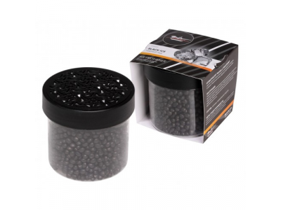 Ароматизатор Банка с гранулами черный лед