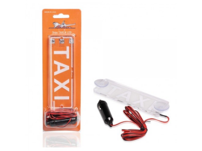 Знак ТАКСИ LED салонный с подсветкой 12В AIRLINE от Airline Знак ТАКСИ LED салонный с подсветкой 12В AIRLINE