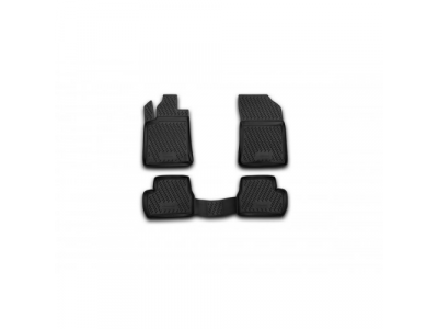 Коврики в салон CITROEN C3 01/2010->, 4 шт. (полиуретан)