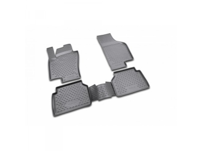 Коврики в салон VW Tiguan 10/2007-2016, 4 шт. (полиуретан) от ELEMENT Коврики в салон VW Tiguan 10/2007-2016, 4 шт. (полиуретан)