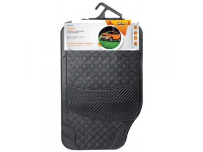 Коврики авт. универс.полимер AIRLINE черные (комп 5 шт) от Airline Коврики авт. универс.полимер AIRLINE черные (комп 5 шт)