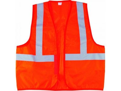 Жилет сигнальный, оранжевый, размер XXL// СИБРТЕХ от СИБРТЕХ Жилет сигнальный, оранжевый, размер XXL// СИБРТЕХ