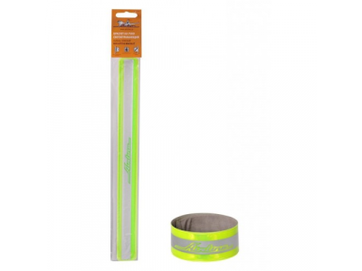 Браслет на руку, светоотражающий, 3х 30см, зеленый от Airline Браслет на руку, светоотражающий, 3х 30см, зеленый