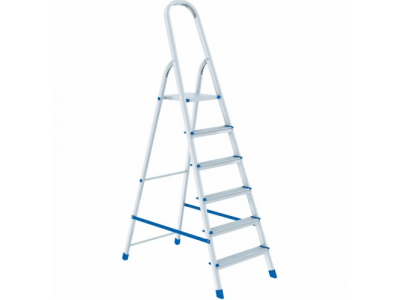 Стремянка, 6 ступеней, алюминиевая // СИБРТЕХ // Pоссия от СИБРТЕХ Стремянка, 6 ступеней, алюминиевая // СИБРТЕХ // Pоссия