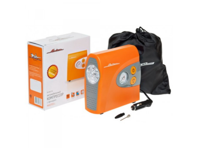 Компрессор AIRLINE MASTER L пластик с фонарем (30л/мин,8 атм)