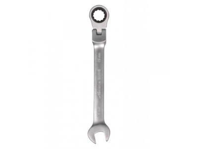 Ключ комбинированный трещоточный шарнирный 15мм