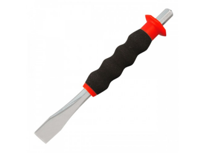 Зубило 22x210 мм, с протектором, KING TONY от KING TONY Зубило 22x210 мм, с протектором, KING TONY