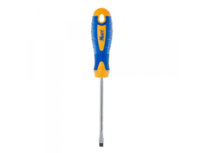 Отвертка шлицевая 6х38 ( Cr-V; двухкомп. рукоятка; намагничен. наконечник)