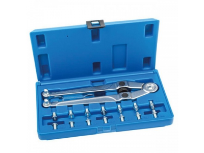 Фиксатор шкивов, кейс, 17 предметов