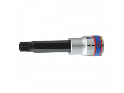 Насадка (бита) торцевая 1/2", SPLINE, M10, L = 80 мм, KING TONY