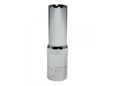 Головка торцевая глубокая 1/2"DR 13 мм, Ombra 112113