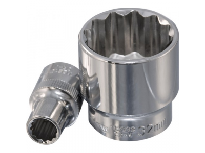 Головка торцевая 12 гранная 1/2"DR 27 мм., Ombra 112327 от OMBRA Головка торцевая 12 гранная 1/2"DR 27 мм., Ombra 112327