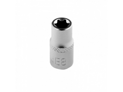 Головка торцевая 1/4, Е8, CrV Stels от STELS Головка торцевая 1/4, Е8, CrV Stels