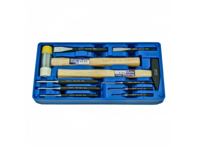 Набор ударно-режущущих инструментов, 10пр., в ложементе-кейсе