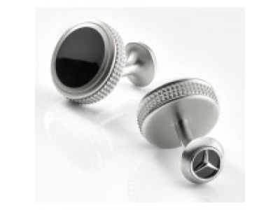 Запонки Mercedes-Benz Cufflinks, Silver / Black, артикул B66953090 от Mercedes Запонки Mercedes-Benz Cufflinks, Silver / Black, артикул B66953090