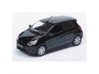 Модель автомобиля Mitsubishi Global Small, 1:43 scale, Black, артикул MME50555 от Mitsubishi Модель автомобиля Mitsubishi Global Small, 1:43 scale, Black, артикул MME50555