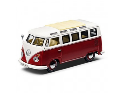 Модель автомобиля Volkswagen T1 Samba Van, Scale 1:43, Red/Cream, артикул 231099300EY3D