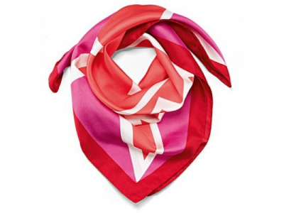 Женский шелковый платок Audi Womens Silk Scarf Red, артикул 3131403600