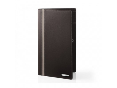 Кожаный футляр для документов Audi Ticket wallet, exclusive brown