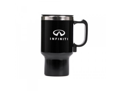 Термокружка с подогревом от автомобильной сети Infiniti Thermo Tumbler, Black от INFINITI Термокружка с подогревом от автомобильной сети Infiniti Thermo Tumbler, Black