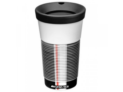 Термокружка Mercedes-Benz Coffee2Go Cup, AMG, White от Mercedes Термокружка Mercedes-Benz Coffee2Go Cup, AMG, White