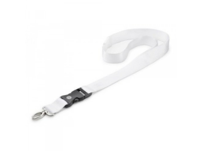 Шнурок с карабином Volkswagen Logo Lanyard, White, артикул 000087610S084 от VAG Шнурок с карабином Volkswagen Logo Lanyard, White, артикул 000087610S084
