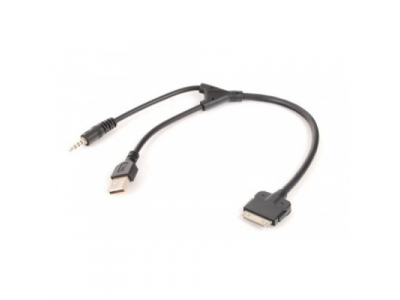 Кабельный адаптер BMW для I-Pod, I-Phone, артикул 61122344300 от BMW Кабельный адаптер BMW для I-Pod, I-Phone, артикул 61122344300