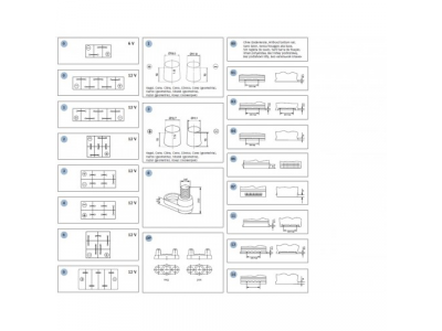 Аккумулятор BOSCH T3 - , 88Ah 680A 353x175x190 от BOSCH Аккумулятор BOSCH T3 - , 88Ah 680A 353x175x190