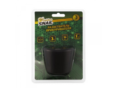 Разветвитель прикуривателя 3 разъема для прикуривателя