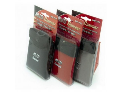 Держатель универсальный AVS " Magic Pocket" МР-888 черный от AVS Держатель универсальный AVS " Magic Pocket" МР-888 черный