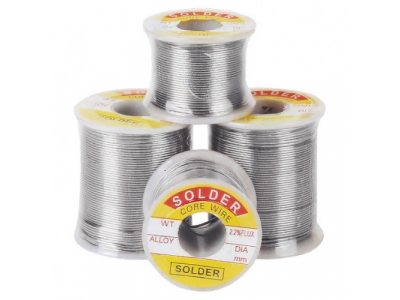 Припой Sn60Pb40, D 1 мм, 25 г, на пластмассовой катушке// SPARTA