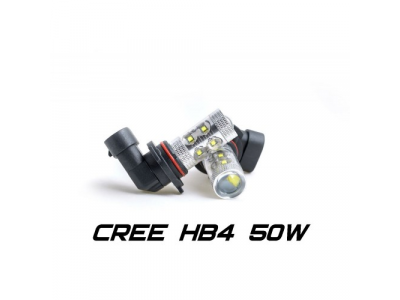 Светодиодные лампы Optima DRL CREE 50W HB4 (9006) белая от OPTIMA Светодиодные лампы Optima DRL CREE 50W HB4 (9006) белая