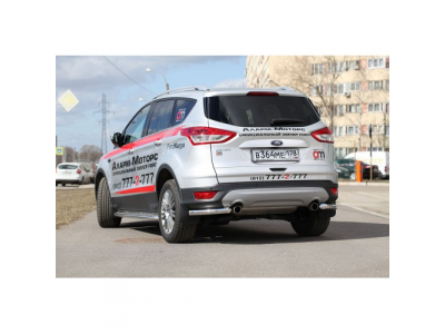 Защита задняя уголки d60,Ford Kuga 2013-, FKUG.76.1740