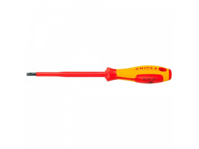 Отвёртка шлицевая Slotted 5,5x125 1000v Knipex